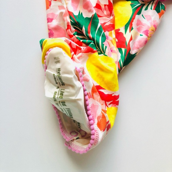 NWT Matilda Jane Luna Pink Hibiscus Swimsuit - Picture 11 of 11